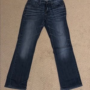 Men’s Buckle size 31 R straight jeans